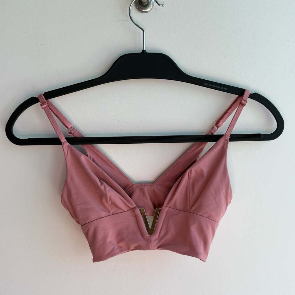 Victoria's Secret V-Hardware Bralette Pink Size XS